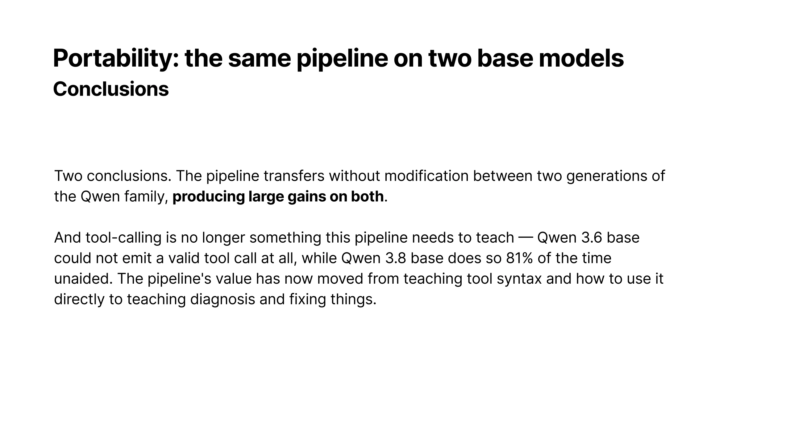 Technical report, slide 18 of 35
